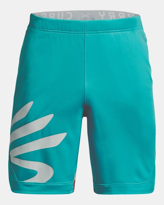 Men's Curry Splash Shorts, Blue, pdpMainDesktop image number 4